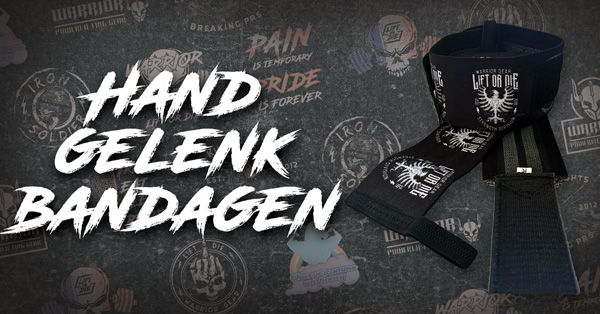 Handgelenkbandagen warrior gear Deutschland - powerlifting - strongman - bodybuilding - Strengthshop