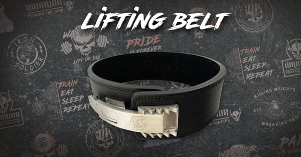 lifting belt warrior gear - powerlifting - strongman - bodybuilding - strengthshop