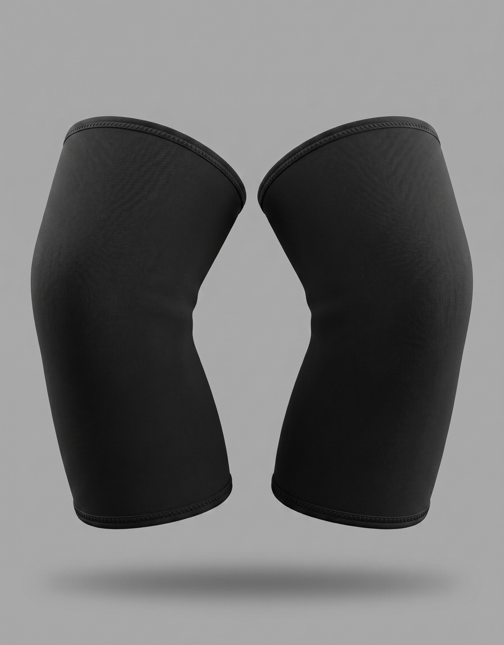 Par de rodilleras de neopreno para entrenamiento con pesas - Rodilleras de neopreno - Entrenamiento con pesas - Fitness - Entrenamiento de fuerza - Deportes de equipo - Rodilleras de neopreno de 7 mm