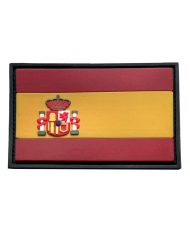 Spanish Flag Velcro Patch - Velcro patch for sports bag - Velcro patch for weighted vest