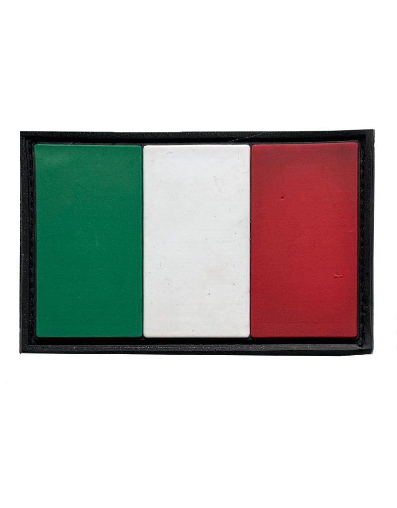 Italian Flag Velcro Patch - Velcro patch for sports bag - Velcro patch for weighted vest