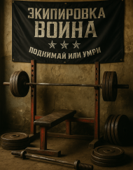 drapeau powerlifting russia warrior gear