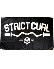 Drapeau Motivation Musculation 'Pain Is Temporary Pride Is Forever' - Bannière Home Gym, Powerlifting, Bodybuilding 150x90 Cm