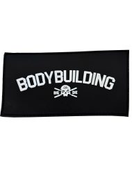 Bodybuilding Warrior Gear PVC patch with skull logo and Big or Dieinscription.