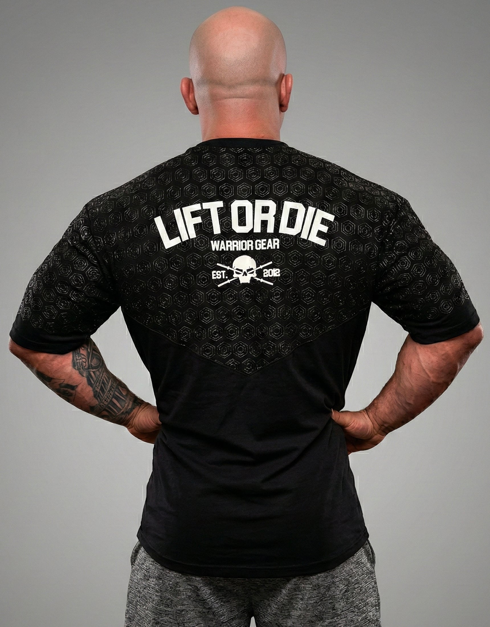 Camiseta de agarre strongman lift or die - camiseta de agarre