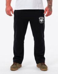 Pantalon de jogging noir Warrior Gear avec logo Strength Division Lift or Die