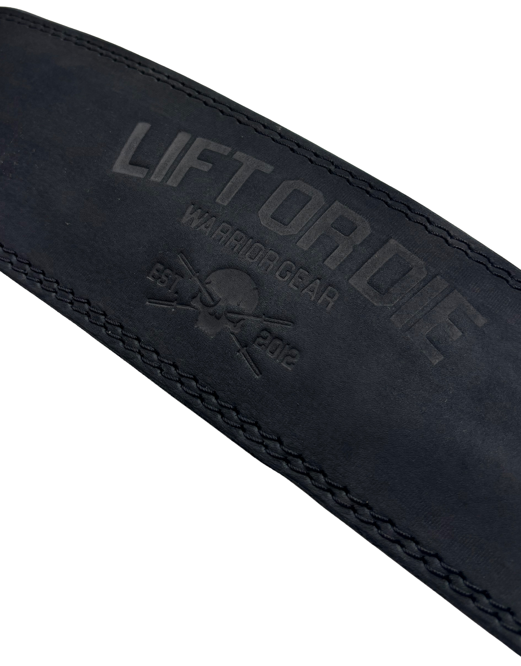 Cinturón de gimnasio Logo Grave Mate warrior gear - Cinturón de levantamiento warrior gear para halterofilia y powerlifting