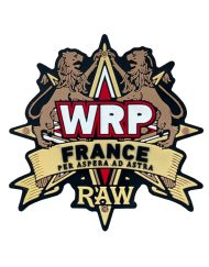 Patch Velcro officiel WRPF France Powerlifting