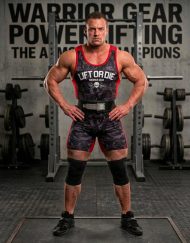 Powerlifting Singlet - Black Camo - Warrior Gear