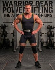black classic powerlifting singlet warrior gear