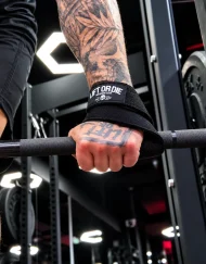 Cinghia per stacchi da terra a forma di otto realizzata in nylon indistruttibile da warrior gear