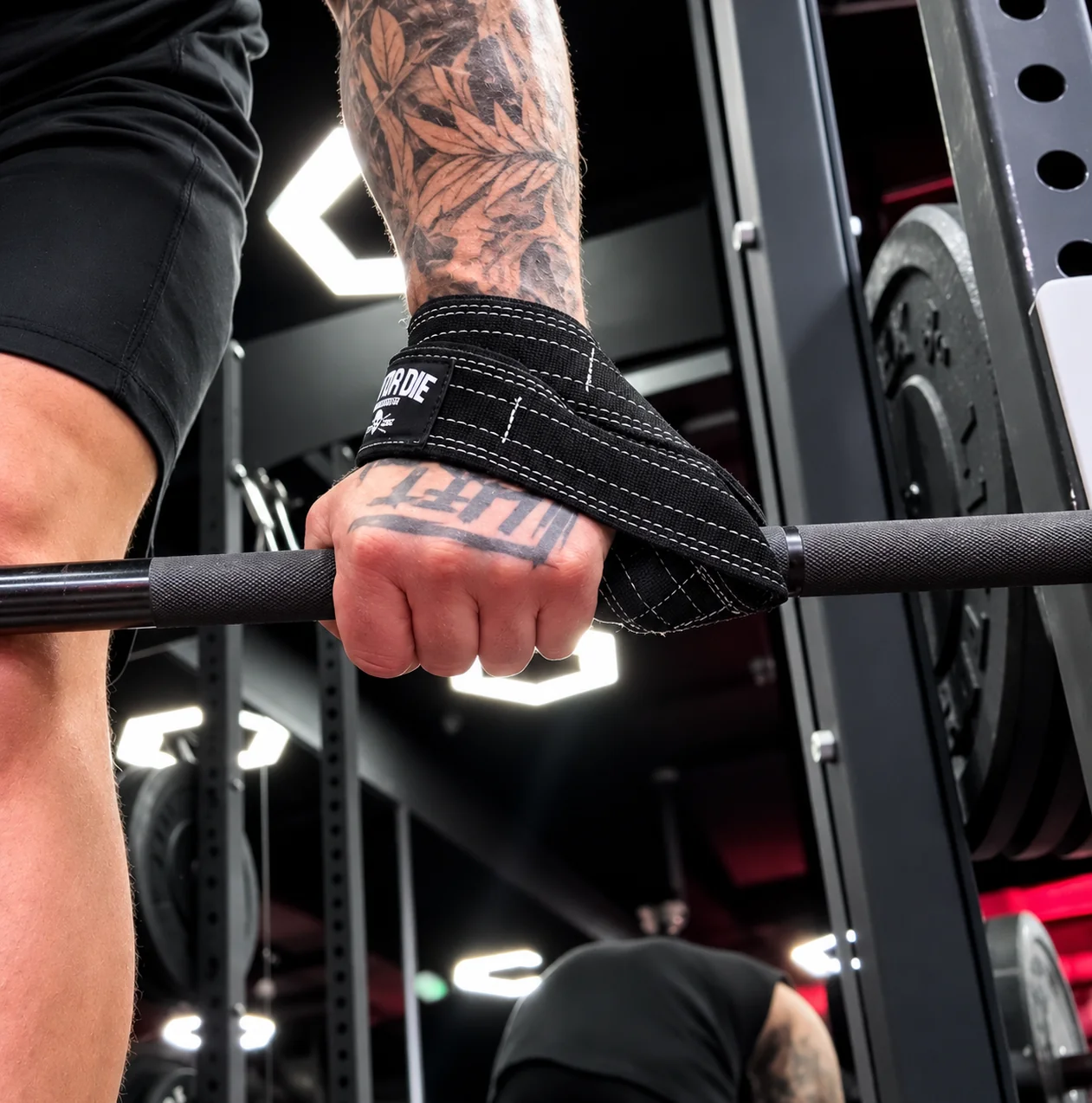 strap 8 pour le deadllift - en cuir incassable - par warrior gear