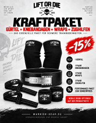 warrior gear Force Pack: Force Pack, Gürtel, Knieschoner, Gurt