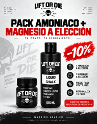 equipo warrior gear de amoníaco y magnesia