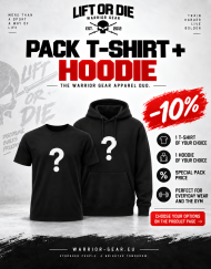  warrior gear hoodie t-shirt pack