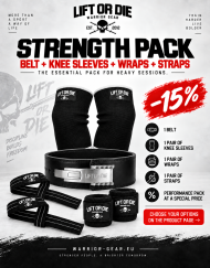 warrior gear Force Pack: Force Pack, belt, knee pads, strap